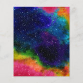 Galaktisches SCI-Fi-Hochzeitmenü (Rückseite)