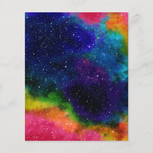 Galaktisches SCI-Fi-Hochzeitmenü (Rückseite)