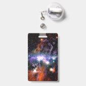 Galaktisches Zentrum der Milchstraße Galaxy X-Ray Ausweis (Rückseite mit Ausziehbar)
