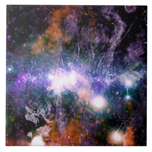 Galaktisches Zentrum der Milchstraße Galaxy X-Ray Fliese (Vorderseite)