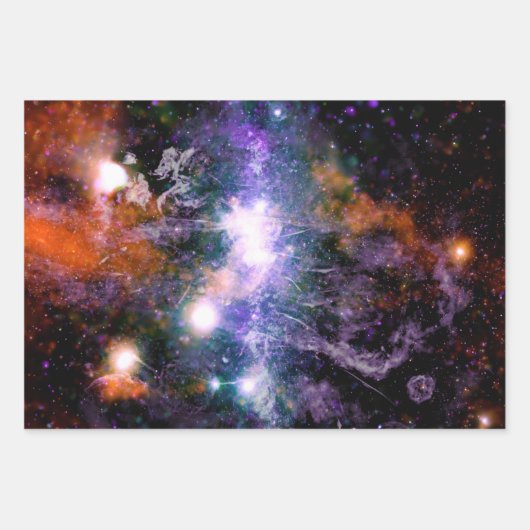 Galaktisches Zentrum der Milchstraße Galaxy X-Ray Geschenkpapier Set (Vorderseite)