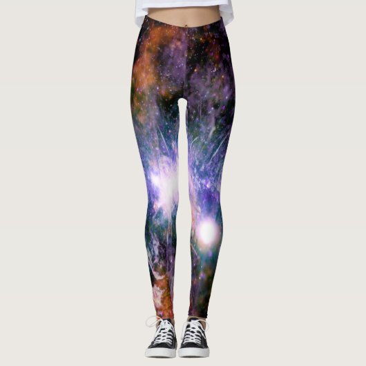 Galaktisches Zentrum der Milchstraße Galaxy X-Ray Leggings (Vorderseite)