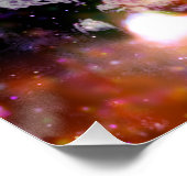 Galaktisches Zentrum der Milchstraße Galaxy X-Ray  Poster (Ecke)