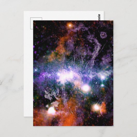 Galaktisches Zentrum der Milchstraße Galaxy X-Ray Postkarte (Vorne/Hinten)