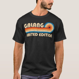 GALANG Nachname Retro Vintag 80er 90s Geburtstag R T-Shirt