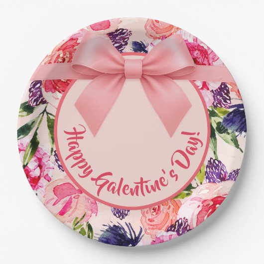 Galantine's Day Invitation Pappteller (Vorderseite)