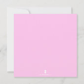 Galantines Geburtstagseinladungen online (Rückseite)