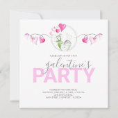 Galantines Geburtstagseinladungen online (Vorderseite)