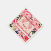 Galantines-Tag-Tischservietten Serviette (Ecke)