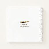 Galapagos Archipelago Schöne Karte mit Schiffen Notizblock (Rückseite)