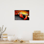 Galapagos Crab Poster (Küche)