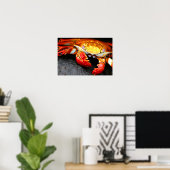 Galapagos Crab Poster (Heimbüro)