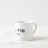 Galapagos Ecuador Espressotasse (Vorderseite Rechts)