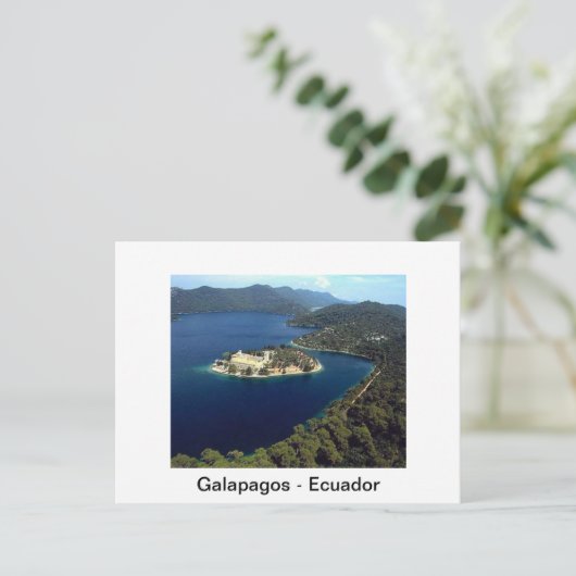 Galapagos - Ecuador Postkarte (Stehend Vorderseite)