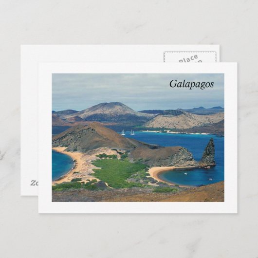 Galapagos - Ecuador Postkarte (Vorne/Hinten)