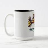 Galapagos Gang von den Galapagos-Inseln Zweifarbige Tasse (Links)