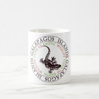 Galapagos-Insel-Eidechsen-Tasse Kaffeetasse