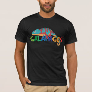 Galapagos-Inseln Ecuador Chameleon Exotic Animal T-Shirt