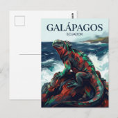Galapagos-Inseln Ecuador Postkarte (Vorne/Hinten)