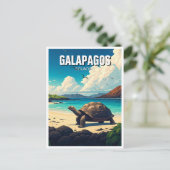 Galápagos-Inseln Ecuador Postkarte (Stehend Vorderseite)