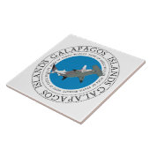Galapagos Inseln Hammerhead Shark Fliese (Seite)