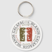 Galapagos Inseln Iguanas Souvenir Schlüsselanhänge Schlüsselanhänger (Vorderseite)