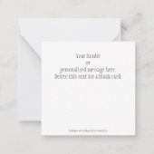 Galapagos-Inseln Karte mit Verziertem Rahmen (Rückseite)