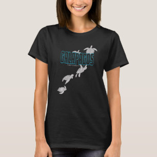 Galapagos Inseln Meeresschildkröten Tauchen mit Tu T-Shirt