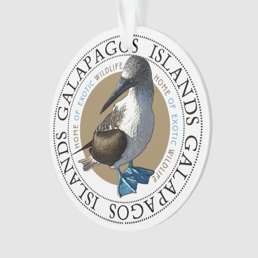 Galapagos-Inseln Ornament (Vorderseite)