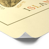 Galapagos-Inseln Poster (Ecke)