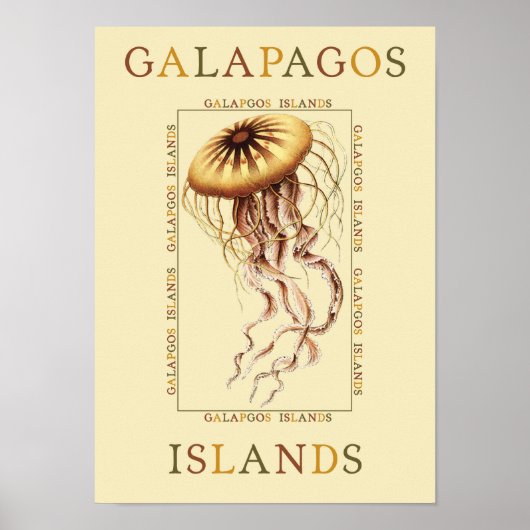 Galapagos-Inseln Poster (Vorne)