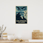 Galápagos-Inseln Poster (Küche)