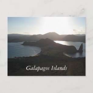 Galapagos-Inseln Postkarte