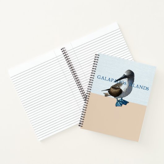 Galapagos Inseln Reisen Notizblock (Innenseite)