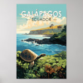 Galapagos Inseln Riesengebirge Poster (Vorne)