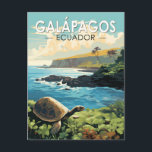 Galapagos Inseln Riesengebirge Postkarte<br><div class="desc">Galápagos Inseln im Stil der Vektorkunst. Die Galápagos Inseln sind ein vulkanischer Archipel im Pazifik. Es gilt als eines der weltweit führenden Reiseziele für Wildtiere.</div>