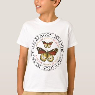 Galapagos-Inseln Schmetterlinge T-Shirt