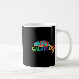 Galapagos Inseln Summer Colorful Chameleon Exotic Kaffeetasse
