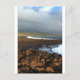 Galapagos-Inseln Vulkanküste Postkarte