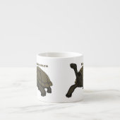 Galapagos land tortoise illustration espressotasse (Vorderseite)