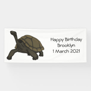 Galapagos-Landschildkröte Banner