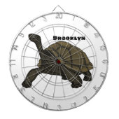 Galapagos-Landschildkröte Dartscheibe (vorne)