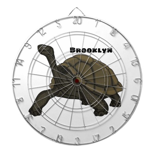 Galapagos-Landschildkröte Dartscheibe (vorne)