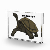 Galapagos-Landschildkröte Fotoblock (Rechts)