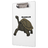 Galapagos-Landschildkröte Klemmbrett (Links)