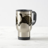 Galapagos-Landschildkröte Reisebecher (VorderseiteRechts)