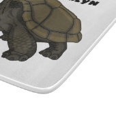 Galapagos-Landschildkröte Schneidebrett (Ecke)