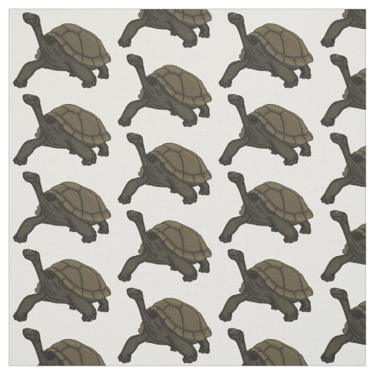 Galapagos-Landschildkröte Stoff (Muster)