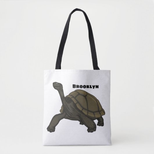 Galapagos-Landschildkröte Tasche (Vorderseite)