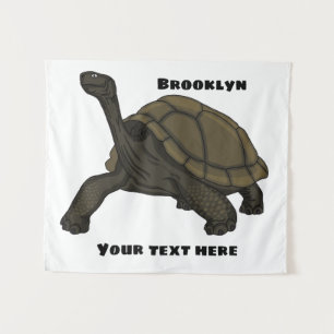 Galapagos-Landschildkröte Wandteppich